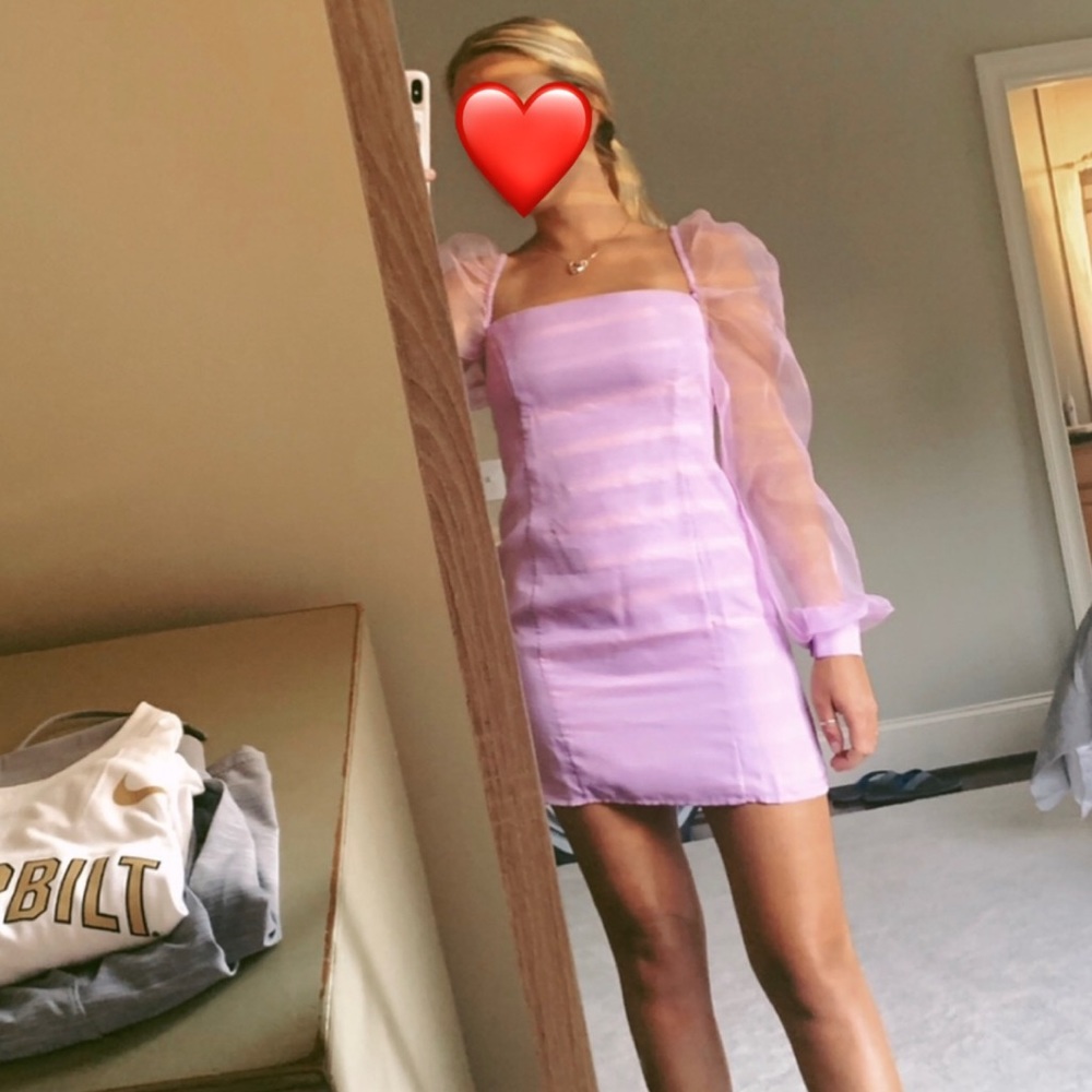 Lovers + Friends Eye Candy Dress, Lilac
